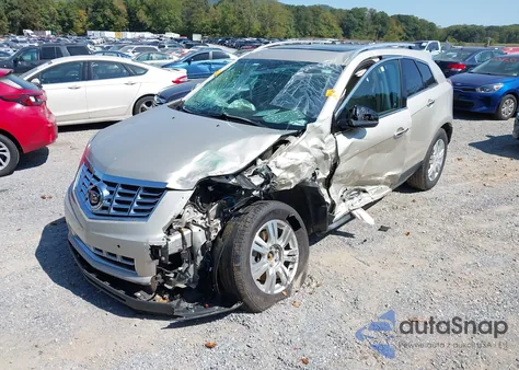 2014 Cadillac Srx Luxury Collection из США, поврежденный, VIN 3GYFNBE37ES533466